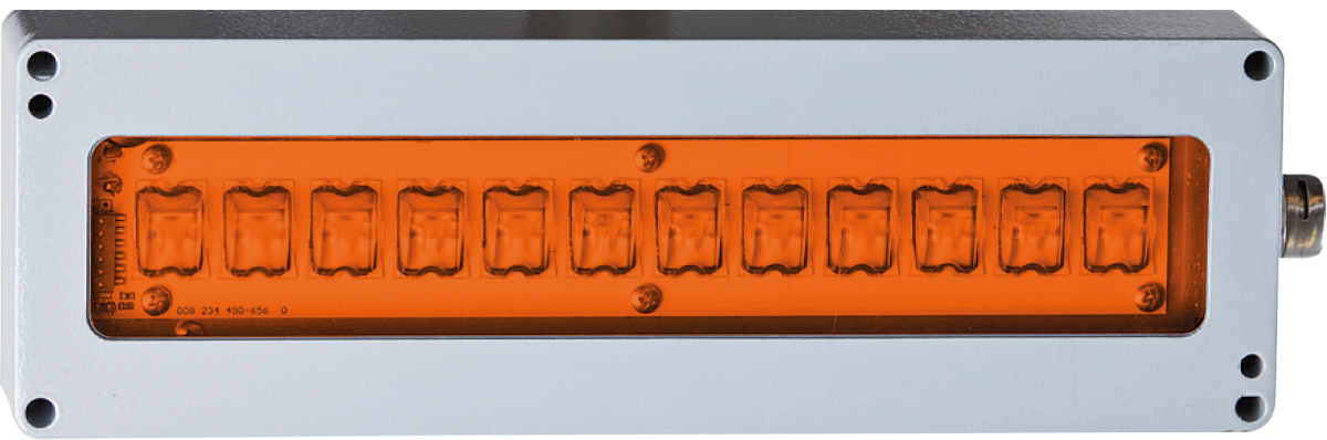 LED-Anstrahlleuchte UAL-1-230VAC gelb