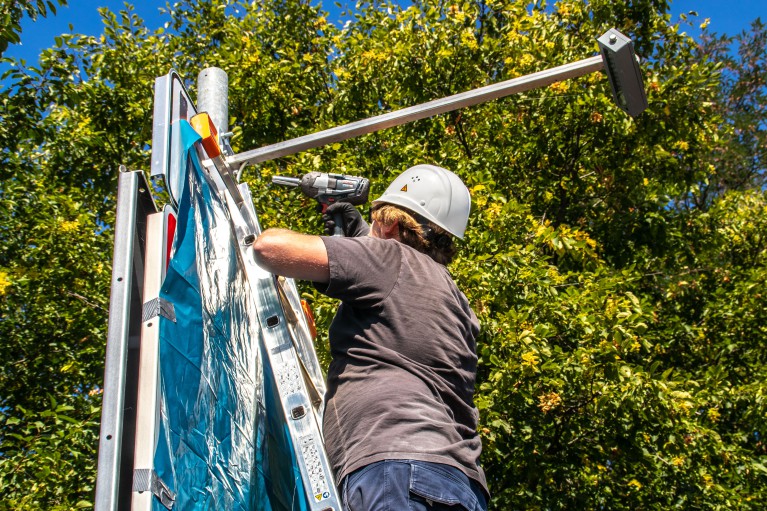 Aufbau Verkehrszeichen